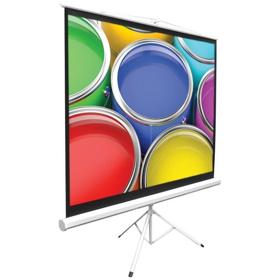 Pyle® Prjtp72 Floor-standing Portable Tr Manual Projector Screen (72-inch)