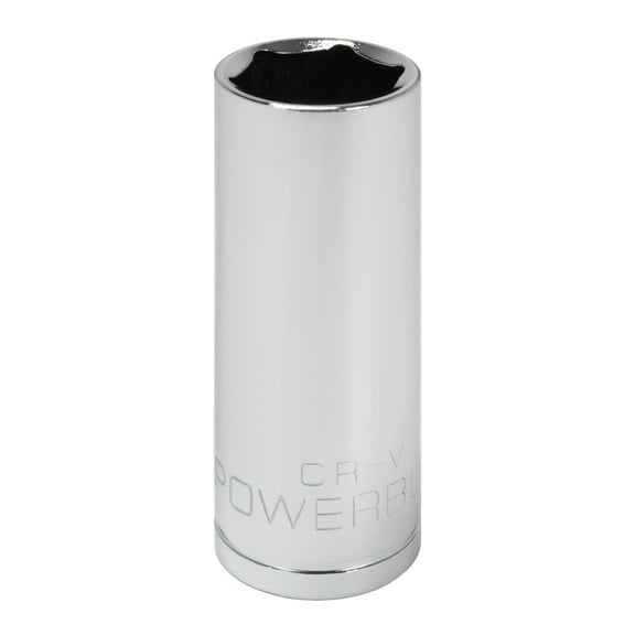 Powerbuilt 3/8 Inch Drive x 18 MM 6 Point Deep Socket - 641218