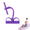 Purple, variant on AsdQ Fitness Resistance Bands – 4‑Tube Pedal Ankle Puller for Core & Ab Training | 2026 Upgraded Stretch Bands for Men & Women (Blue)