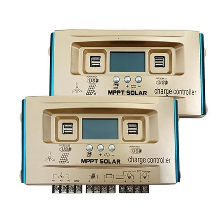 

40A 60A 100A Wind Solar Hybrid Char Controller Dual USB Char Wind-Solar Hybrid System Controller MPPT Char Regulator
