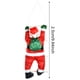 thumbnail image 4 of Muñeco Papá Noel Adornos para Árboles Navidad Decoraciones Navideñas (Escalera), 4 of 4