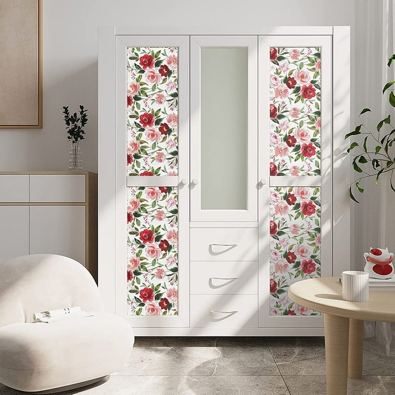VEELIKE Vintage Floral Wallpaper 17.7