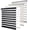 A. Black ( Cordless )-Custom Size, variant on Cordless Zebra Blinds For Windows Free-stop Pull Down Roller Window Shades With Valance Light Filtering Dual Layers Sheer Home And Office Black Custom Size