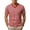 Red, variant on Men's Crewneck Striped T-Shirt, Soft Elastic Cotton Tee for Everyday Wear