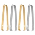 thumbnail image 1 of 4 Uds utensilios pinzas para ensalada pinzas para Buffet pinzas para servir de acero inoxidable de fácil agarre, ensalada, hielo, horno, 1 of 5