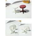 thumbnail image 2 of Dollhouse Round Table Lifelike Miniature Round Table Wooden Miniature Table, 2 of 10