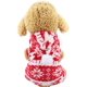 thumbnail image 1 of Abrigos cálidos de invierno para perros para cachorros, lindo mono con diseño de cuatro patas para mascotas, ropa con capucha de tela de franela suave Adepaton FLD-3304, 1 of 8
