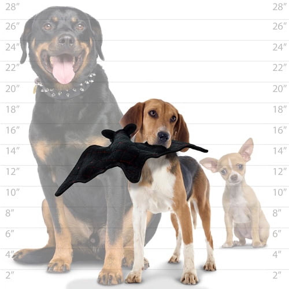 VIP Products Tuffy Desert Durable Bat Dog Toy, Multicolor