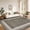 Brown, variant on Garvee 2'x6' Geometric Striped Bordered Runner Rug Modern Solid Carpet, Washable Non Slip Rug for Hallway Bedroom Kitchen, Blue