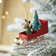 thumbnail image 1 of Colgante de Paracaídas con Globo Navideño de Hierro Xihbxyly Adornos Navideños, 1 of 4