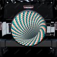 thumbnail image 1 of 3D Colorful Depth Print Spare Tire Cover Waterproof Tire Wheel Protector for Car Truck SUV Camper Trailer Rv, 1 of 5