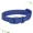 Deep Blue, variant on New Macaron Colored PVC Dog Collar Waterproof Dirt Resistant Easy To Clean Pet Collar Adjustable Neck Collar Pet Dog Collar Set