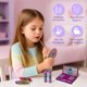 thumbnail image 5 of Maquillaje para Niñas de Stitch, Set de Maquillaje Infantil Lavable con Bálsamos, Brillos, Paleta con Brocha, Clips, Espejo y Bolsa de PVC, Regalo Seguro y Adorable, 5 of 8
