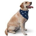 thumbnail image 2 of Easygdp Nautical Themed Simple Anchors Pet Scarf, Dog Triangle Scarf, Printing Dog Bib, Handkerchief Scarf for Small Medium Large Dogs Cats Pets, 2 of 9