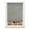 Silver/Tan, variant on PowerSellerUSA Oval Cordless Blinds, Roll-Up Roller Shades for Windows and Doors, Light Filtering and Shades Privacy Window Treatment for Home - 72" (Width) x 72" (Length) Gray