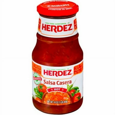 Herdez Hot Salsa Casera 16 oz