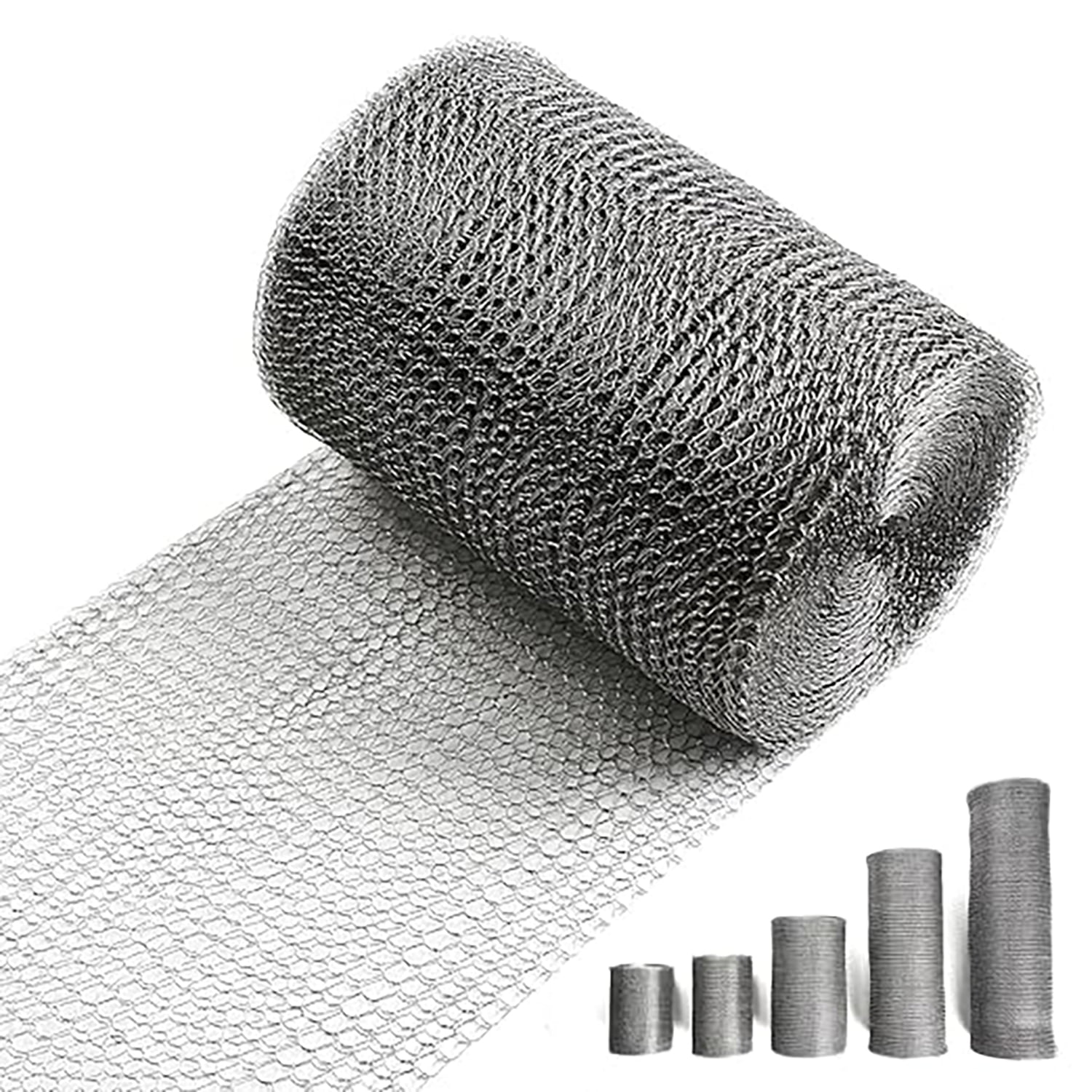 Steel Wool For Mice Control - 1 Pack Of 3×15Ft Steel Wool, Gap Filter