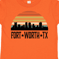 thumbnail image 4 of Inktastic Fort Worth Texas Skyline Retro Boys or Girls Toddler T-Shirt, 4 of 5