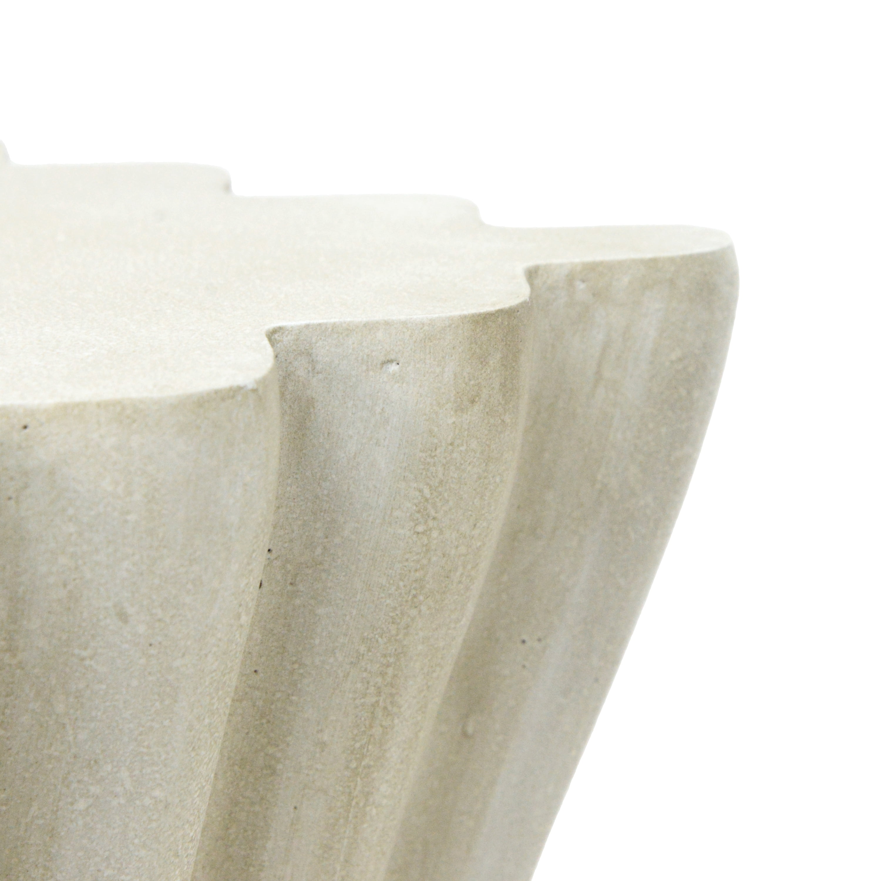 Euroco MGO Archaistic Wavy Side Table