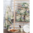 thumbnail image 2 of Rustic Gnome Kitchen Dish Towels for Drying Dishes Set of 2, Spring Flowers Butterfly Beige Burlap Waffle Weave Microfiber Terry Hand Tea Bathroom Towels Quick Dry & Absorbent Towel 15.7x23.6, 2 of 7