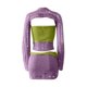 thumbnail image 4 of Conjunto de vestido sexy con top tubo y lentejuelas huecas para mujer - Conjunto de dos piezas, poliéster, ropa para discoteca y fiesta, S-XL, 4 of 5