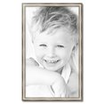 thumbnail image 2 of ArtToFrames 22" x 37" Antique Silver Panel Picture Frame, 22x37 inch Silver Wood Poster Frame (WOM-4760), 2 of 7