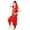 Red, variant on Big Girls Belly Dance Performance Outfit Dancewear Clothes, Sizes 11-12Y
