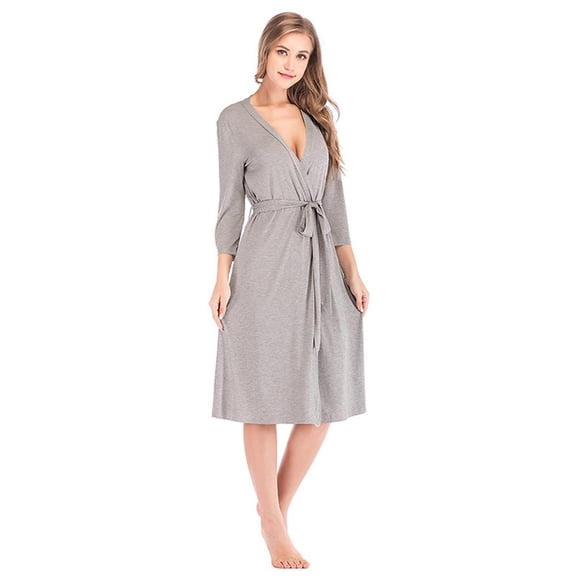 AVAIL Women Robe Soft Kimono Robes Bathrobe Sleepwear Loungewear Short