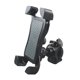 thumbnail image 1 of Soporte para teléfono para manillar de motocicleta, soporte para teléfono de bicicleta giratorio y ajustable para Gris, 1 of 7