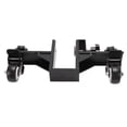 thumbnail image 4 of Yajisi Adjustable Door Dolly Installation Lifter Tool for 1 Inch to 2-3/8 Inch Doors, Heavy Duty Steel Material Door Board Moving Cart, 12.6 in / 32 cm Long, 4 of 9