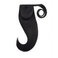 thumbnail image 1 of Brazilian Remy Human Hair Ponytail Extension Wrap Around Ponytail Clip In Hair Extensions For Women, 1 of 5