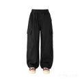 thumbnail image 2 of Ruyang Pants for Girls Summer Clothes for Girl Baggy Jeans Kids Tween Trendy Clothes Denim Cargo Pant Straight Jean Teen Cloth, 2 of 7