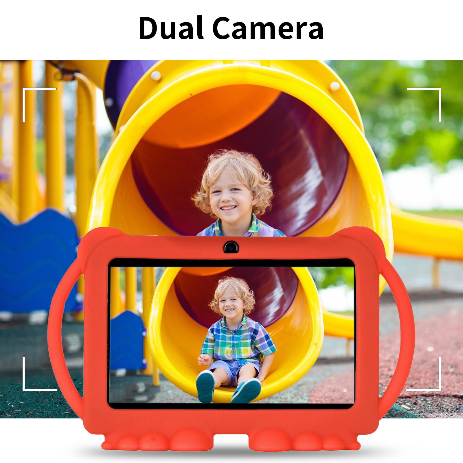 Upgraded 7-inch Children's WiFi Tablet Computer Android Tablets 2+16G Children's Early Education Learning Machine Parent-child Gift Machine Christmas Gift