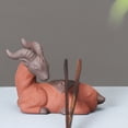 thumbnail image 4 of MasteelfCA 1pc Exquisite Purple Clay Craft Adornment Desktop Sheep Scene Ornament, 4 of 9