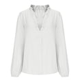 thumbnail image 2 of Long Sleeve Shirts for Women Casual Fall Tops 2026 Trendy Summer Outfits Preppy Office Wear, 2 of 6