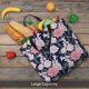 thumbnail image 5 of Balery Rose Flowers Bolsa de Mano para Mujeres con Cremallera, Bolsa de Gimnasio con Compartimentos, Bolsa para Laptop, Bolsa para Trabajo, 5 of 7
