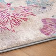 thumbnail image 5 of Addison Rugs Dream Shag Premium Machine Washable Transitional Coral Raspberry Rectangle Rug, 8' x 10', 5 of 8