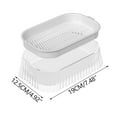 thumbnail image 1 of Hydroponic Seedling Tray Transparent Water-Planting Box With 12 Cell Or 24 Cell Insert For Soil-Free Growing, 1 of 6