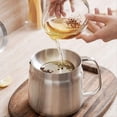 thumbnail image 3 of Oil Fryer and Filter Cup Combo Versatile Oil Filter for Kitchen 2L, 3 of 4