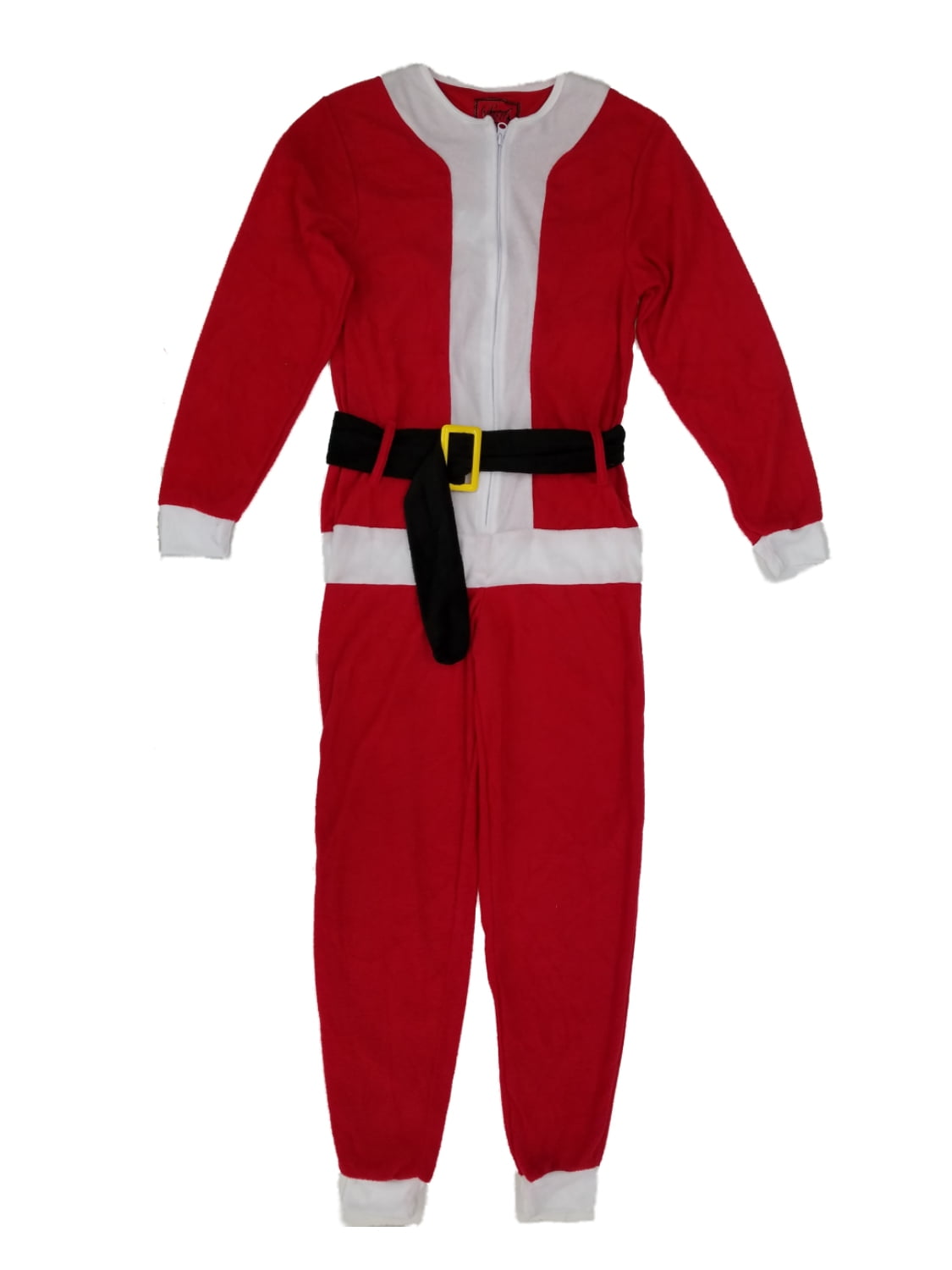 Secret Santa - Mens Santa Claus Christmas Holiday Fleece Costume Union ...