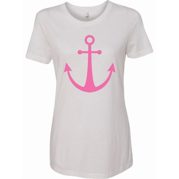 Inktastic Anchor Nautical Pink Women's T-Shirt