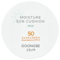 Goongbe Moisture Sun Cushion Sunscreen, Mild, SPF 50, 0.49 oz (14 g)