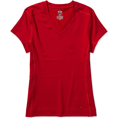 Athletic Works Women's DriMore ShortSleeve VNeck Tee