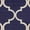 Navy Blue, variant on Unique Loom Trellis Collection Area Rug - Austin (2' 7" x 8' Runner Green/Beige)