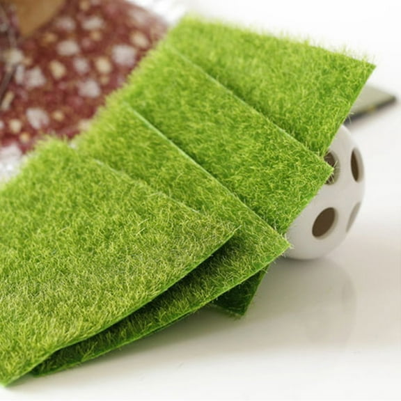 HONITANO 2Set Pvc Material Fake Grass Decoration for Diy Ornament Decoration