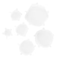 thumbnail image 1 of Tapa de silicona Ccdes 2 Juegos de Cubierta Elástica de silicona para Herramienta de Cocina de Envasado de alimentos, 1 of 8