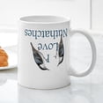 thumbnail image 3 of CafePress - I Love Nuthatches Mug - 11 oz Ceramic Mug - Novelty Coffee Tea Cup, 3 of 4