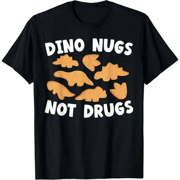 Dino Nugs Chicken Nugget Nuggy Fried Snack T-Shirt