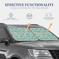 thumbnail image 4 of Haiem Lemon Ice Cream Car Windshield Sun Shade (2 Pieces) Foldable Windshield Sun Shade Car Accessories for Truck SUV Pickup-, 4 of 7
