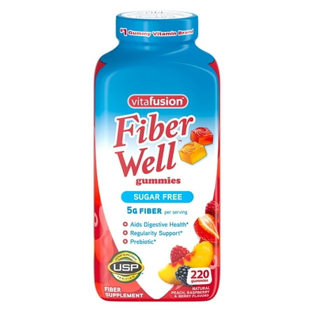 Vitafusion Fiber Well Sugar Free Gummies (220 ct.)